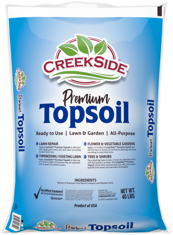 Premium topsoil bag